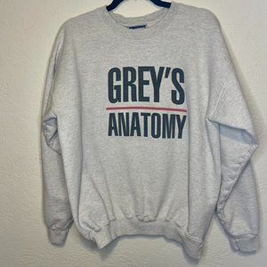 Vintage Greys Anatomy TV Promo Nursing Doctor Crewneck Sweatshirt